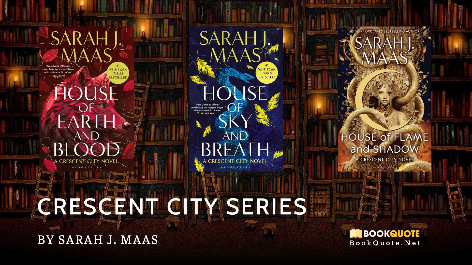Crescent City Series By Sarah J Maas